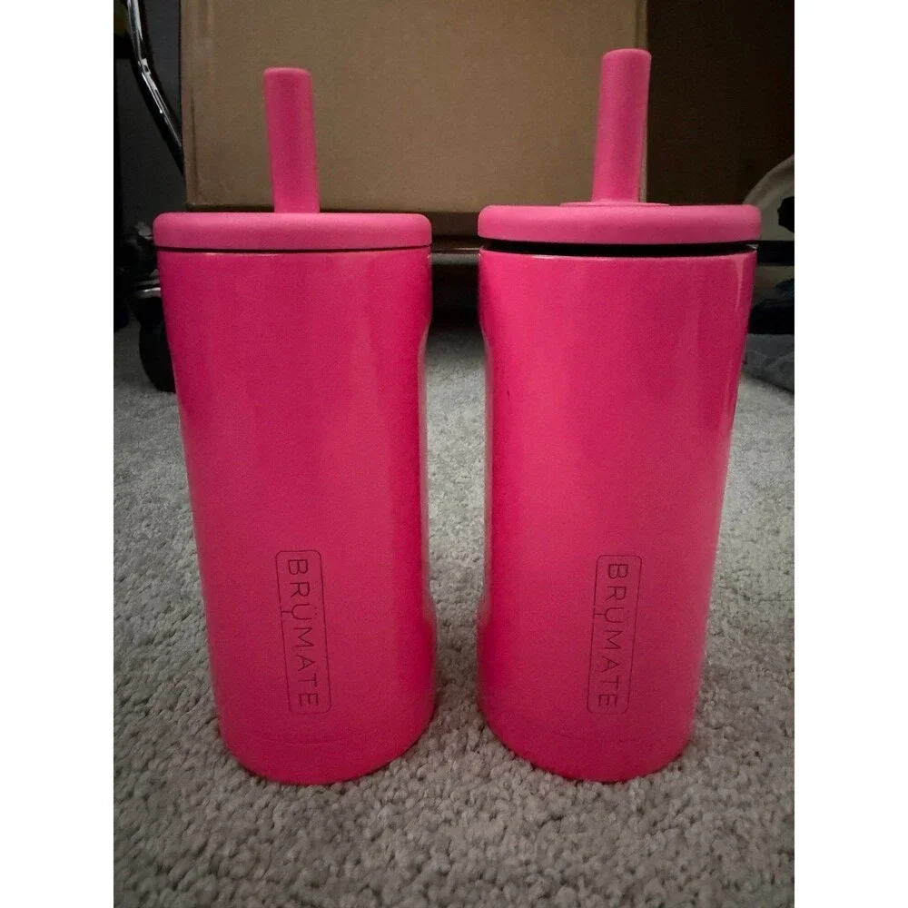 Two Brumate 12oz Slim Can Tumblers Cups 12 Ounce
